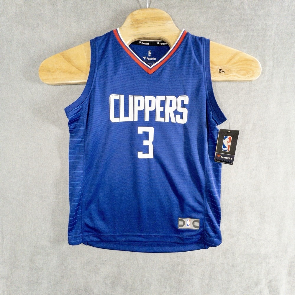 NWT Los Angeles‎ Clippers Youth Large Basketball Jersey NBA Fanatics Fan #3